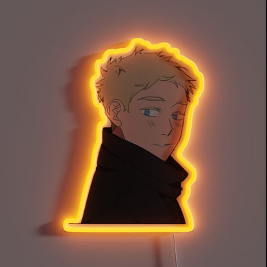 Customizable Dieter neon sign with full color RGB lighting options