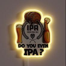 Load image into Gallery viewer, Beer lover&#39;s hip accessory, bold LED color display sign