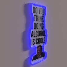 Load image into Gallery viewer, Alcohol Consumption Trend or Just a Fad RGB Neon Sign