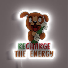Load image into Gallery viewer, Pawsitively Quench Your Thirst with This Funhouse Neon Sign Display