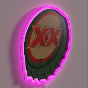 Add a vibrant Mexican vibe with this colorful beer sign.