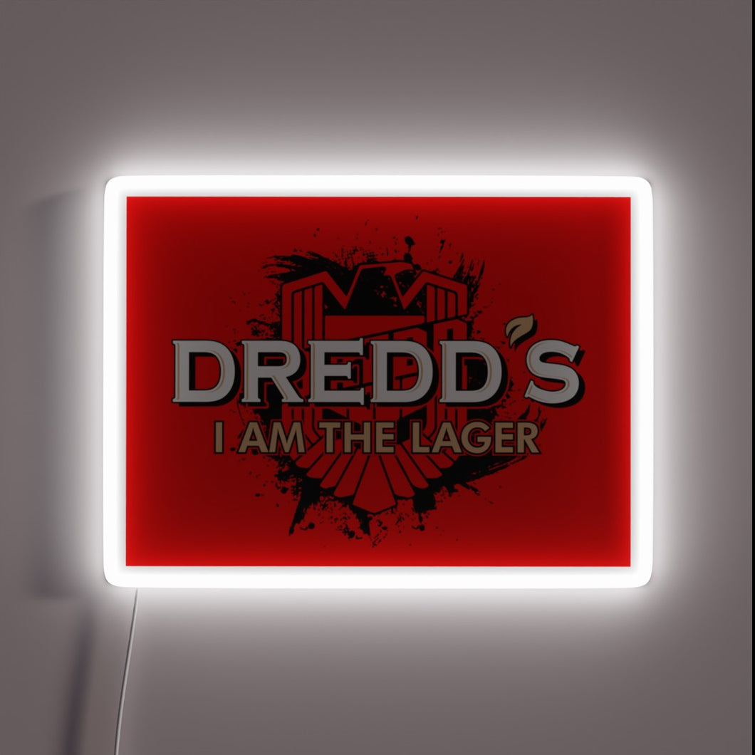 Immerse your space in bold, futuristic neon beer bar vibe.