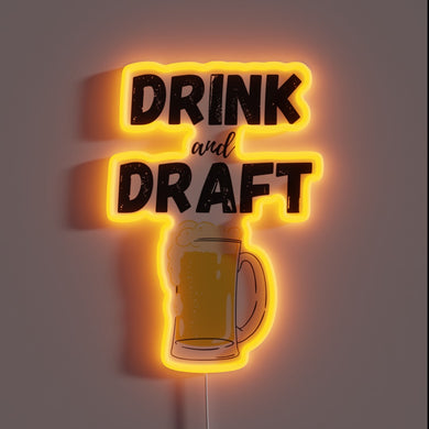 Commemorate your fantasy football team's wins with this colorful sign.