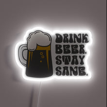 Load image into Gallery viewer, Brighten Your Space with this Humorous Beer-Themed Neon Sign Display