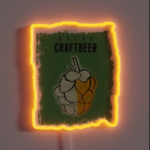 Add a touch of brewery flair with this vibrant sign.