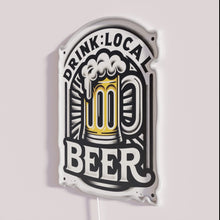 Load image into Gallery viewer, Neon Bar Sign Drinking Local Craft Beer Decor Lighting Solution