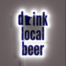 Load image into Gallery viewer, RGB Neon Sign - Support Your Community One Pint At.