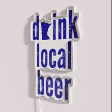 Load image into Gallery viewer, RGB Neon Sign for Your Favorite Local Craft Brewery Bar Decor