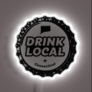 Add vibrant color to your home with this LED sign.