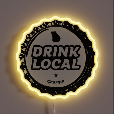 Eye-catching RGB Neon Sign for Craft Beer Enthusiasts and Locals Alike