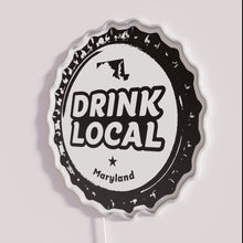 Load image into Gallery viewer, Vibrant Maryland Craft Beer Enthusiast Decorative Neon Sign Wall Art