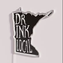 Load image into Gallery viewer, Minnesota State Outline Neon Sign for Local Craft Beer Enthusiasts