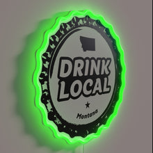 Load image into Gallery viewer, Shine on with local flavor in vibrant Montana craft beer sign