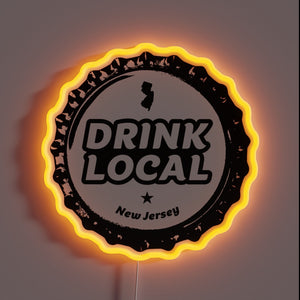 Shine on with vibrant colors, celebrating local NJ craft beer pride.