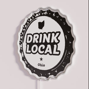 RGB Neon Sign for Home Bar Decor with Ohio Craft Beer
