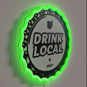 Shine Bright with Vibrant Neon Sign: Celebrate Ohio Craft Beer Heritage
