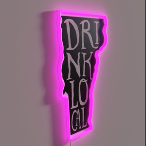 Supporting local breweries, one neon sign at a time.