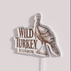 Bourbon whiskey decor with vibrant RGB neon lighting for bars