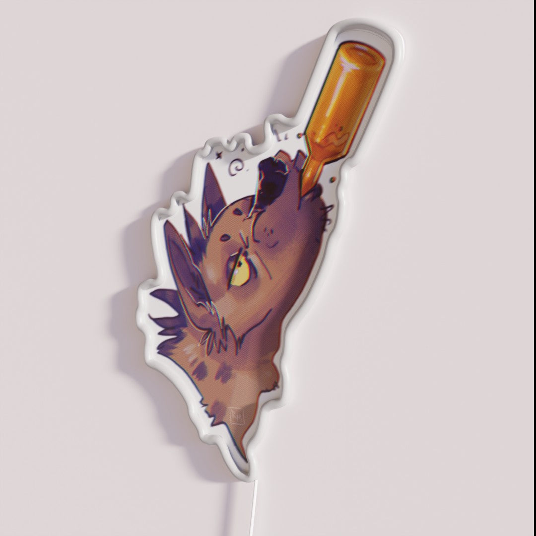 Drunken Hyena 01 Rgb Led Sign – Neon Factory