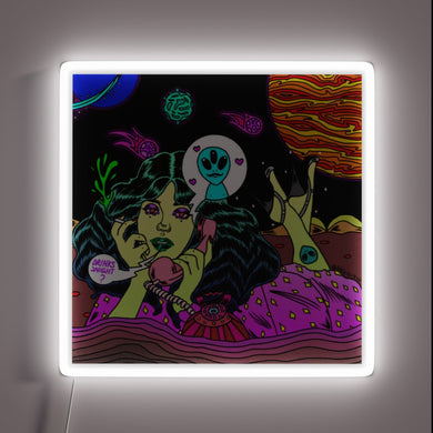 Neon Sign for Home Decor: Dry Land RGB Colorful Accent