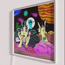Load image into Gallery viewer, Vibrant retro style Neon Sign for Bedroom or Living Room Decor