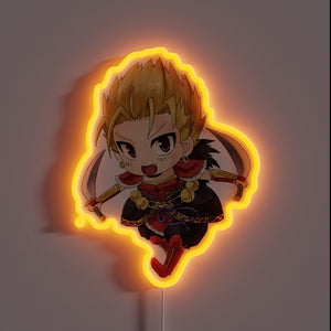 Iconic Gan Ning character from Dynasty Warriors shines bright in color.