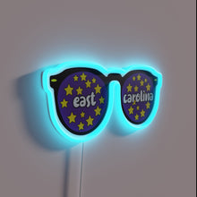Load image into Gallery viewer, East Carolina University school spirit LED neon wall decor sign