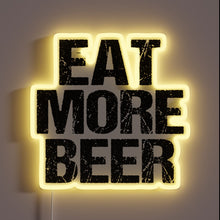 Load image into Gallery viewer, Color-Changing Neon Sign Featuring Drink-Inspired Typography in RGB V13 Style