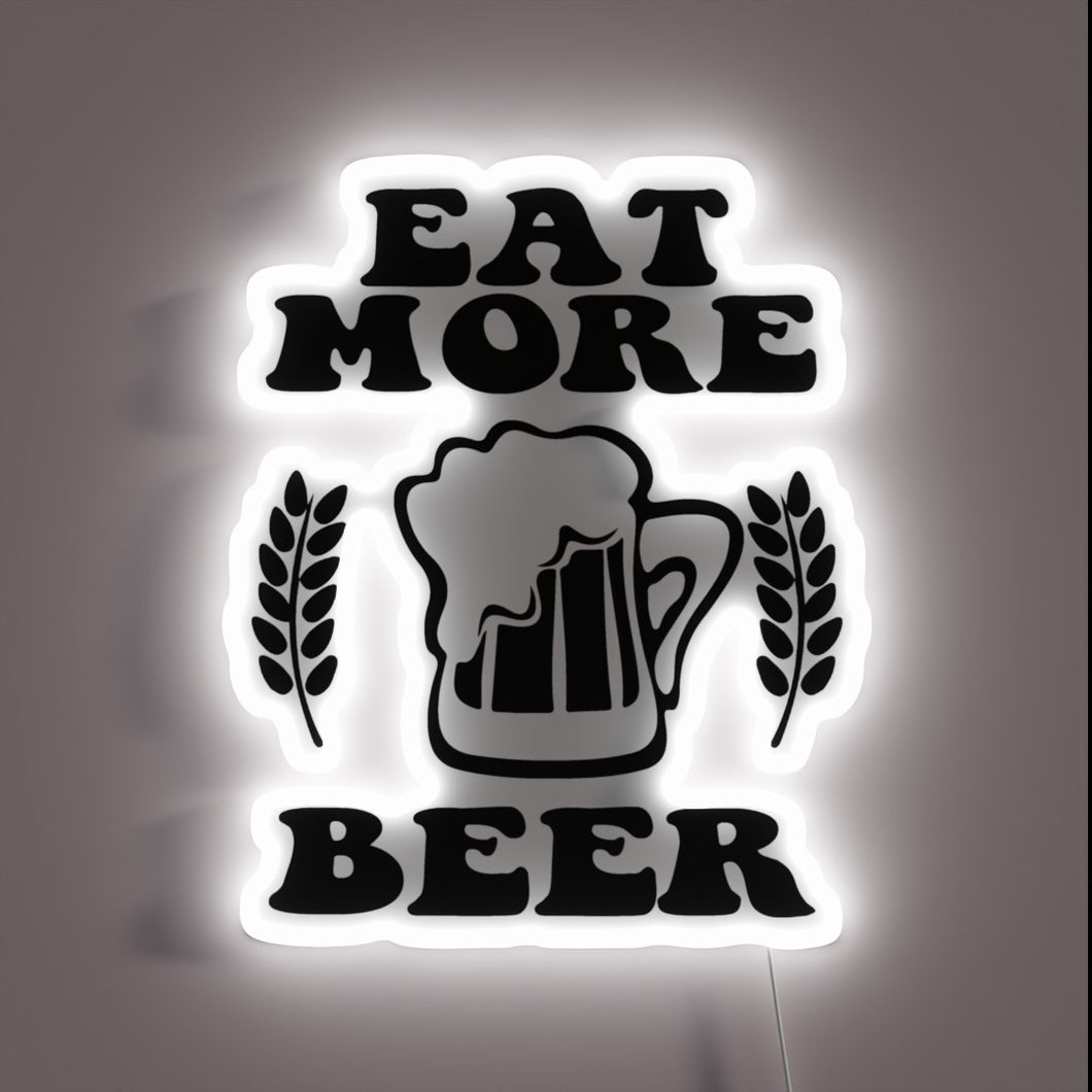 Neon Bar Sign with Vibrant RGB Lighting and 