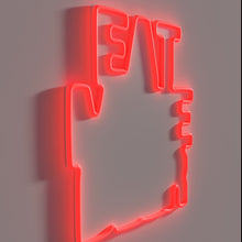 Load image into Gallery viewer, Add a touch of humorous charm with this neon sign.