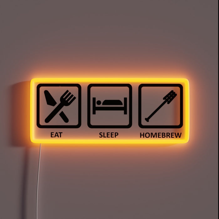 Brighten up your brewery with this colorful homebrew lighting.