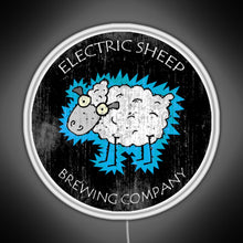 Load image into Gallery viewer, Electric Sheep Brewing Company RGB neon sign white 