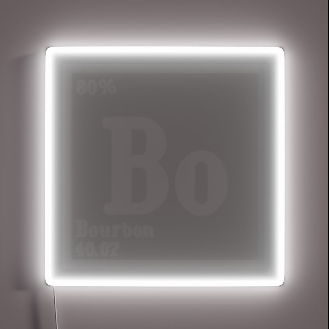 Vintage-inspired Element Bourbon RGB LED neon bar pub decor light