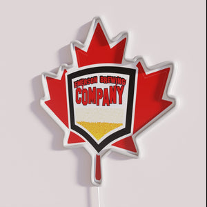 Customizable Emerson Brewing Company Neon Sign with Color-Changing RGB LED Lights