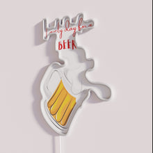 Load image into Gallery viewer, Neon RGB Bar Decor, Color Changing LED Beer Sign Lighting