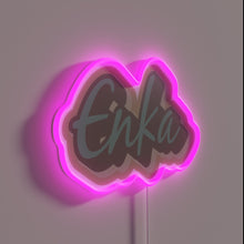 Load image into Gallery viewer, Vibrant Enka RGB LED Neon Sign with Color-Changing Display Technology