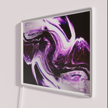 Load image into Gallery viewer, Elegant Ephemeral Neon Sign with Vibrant RGB Color Gradient Effects