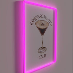 Add a touch of vibrant nightlife to your home bar".