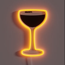 Load image into Gallery viewer, Espresso martini neon sign.
