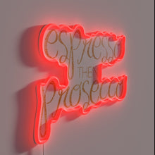 Load image into Gallery viewer, Brighten your home bar with this trendy coffee wine sign