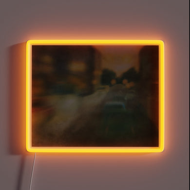 Vibrant evening ambiance in any room with this colorful glow