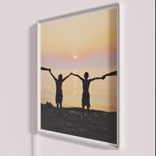 Load image into Gallery viewer, Elegant evening lighting ambiance with vibrant RGB color changing neon sign