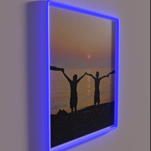 Load image into Gallery viewer, Softly glowing ambient evening light with colorful vibrant neon effect