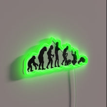 Load image into Gallery viewer, Evolution Party Wall Sign with Color-Changing RGB Neon Light Display