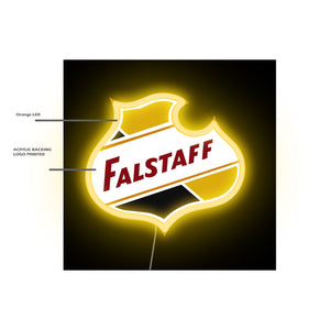 Falstaff neon sign