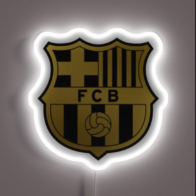 FCB in gold and black — a bold twist on the iconic crest. ⚽✨ Minimalist and classy, made for elite Barça fans.