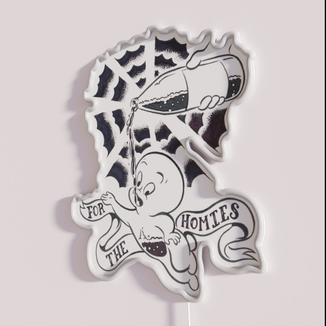 Homies Only Sign For The Homies Rgb Led Sign – Neon Factory