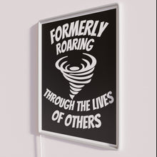 Load image into Gallery viewer, Vibrant Neon Sign with Stormy Turbulence Design for Unique Spaces