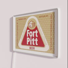 Load image into Gallery viewer, Fort Pitt Brewery RGB Color Changing Neon Sign Bar Decorations