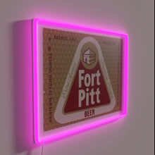 Load image into Gallery viewer, Add vibrant color and style with this Pittsburgh-themed bar decor.